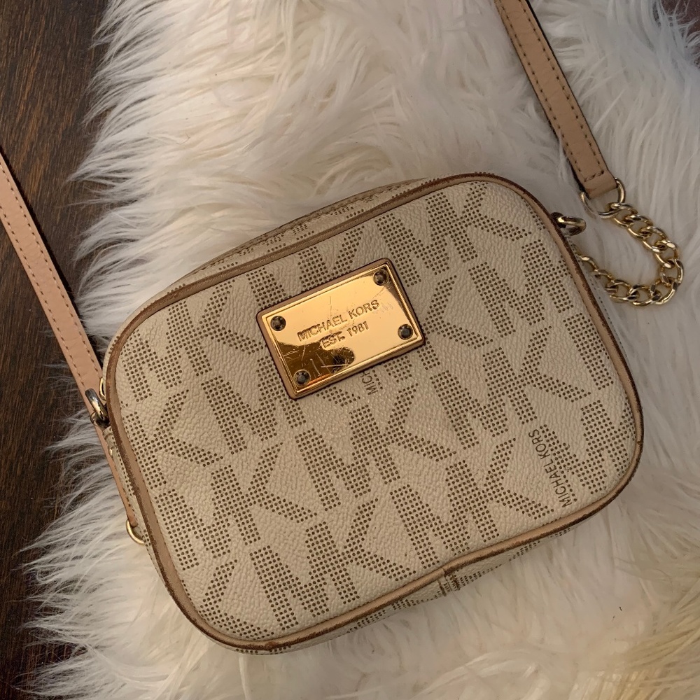 Michael Kors Logo Crossbody Bag